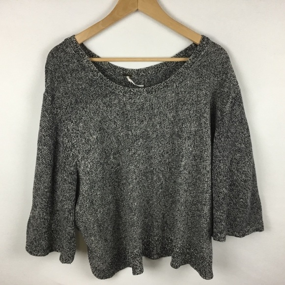 Free People Rising Sun Split Back Pullover. - Picture 1 of 10